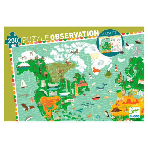 Puzle observació - Volta al món