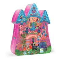 Puzle silueta El castell màgic