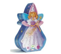 Puzle silueta La fada i l’unicorn