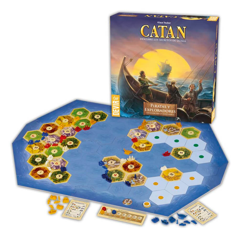 catan piratas y exploradores