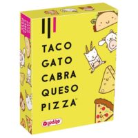 Taco, gato, cabra, queso, pizza