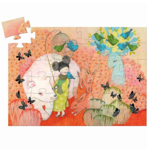 puzzle silueta kokeshi