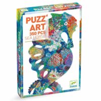 Puzzle art – Seahorse