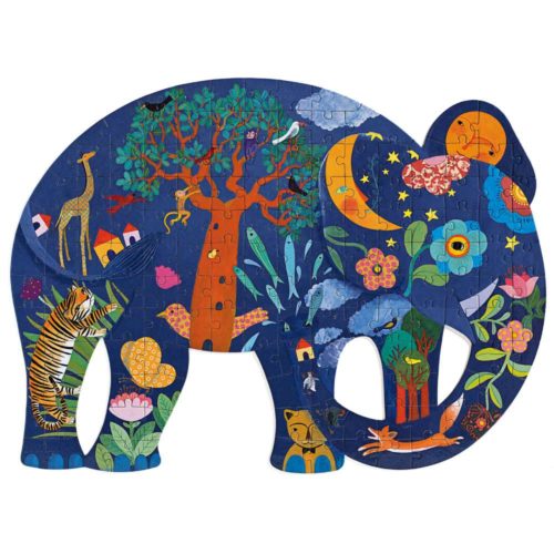 puzzle art elephant