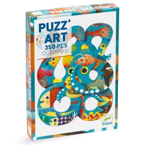 puzzle art octopus