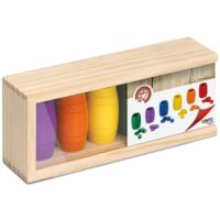 Peces parxís i oca de fusta (6 jugadors)
