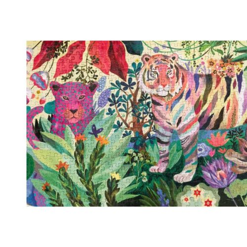 puzzle gallery rainbow tigers