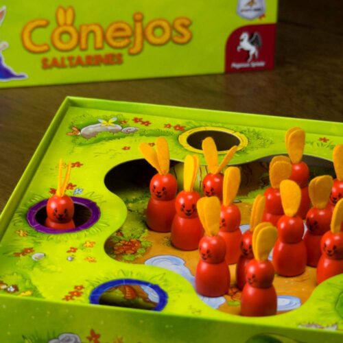 conejos saltarines