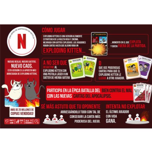exploding kittens el bien contra el mal