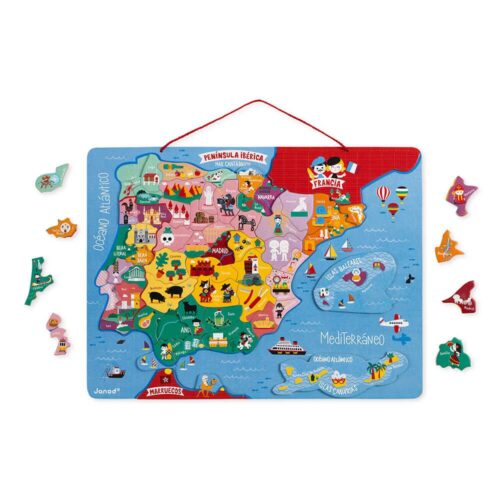 mapa magnetic peninsula Ibèrica