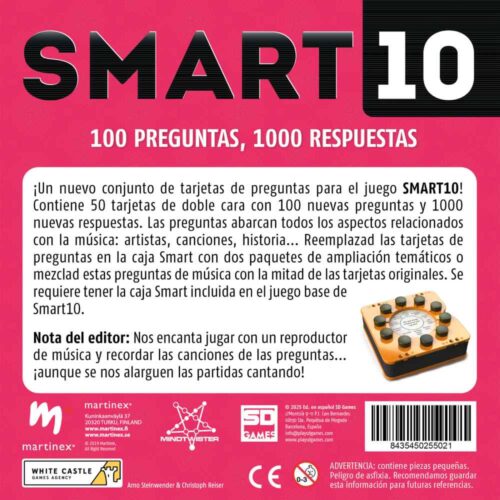 smart 10 música