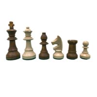 Peces d’escacs German Stauton 5 amb caixa de fusta